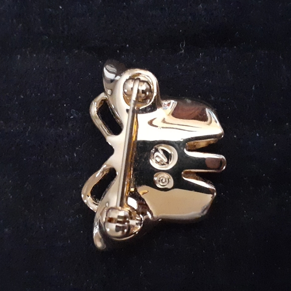 Vintage Swarovski Butterfly Brooch Pin - Picture 3 of 3